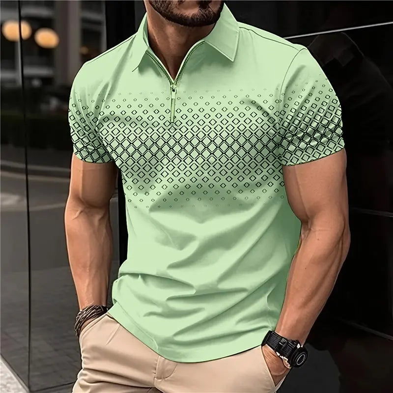 Men’s Polo Shirt Short Sleeve Summer Fashion