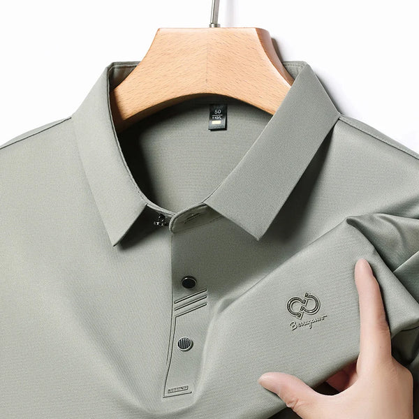 Men’s Polo Shirt Short Sleeve Business Casual Casual Summer