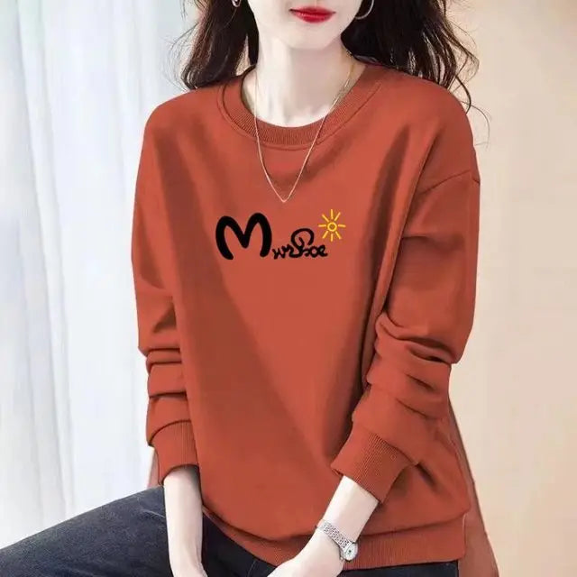 Women’s Sweatshirt Pullover Fleece Graphic