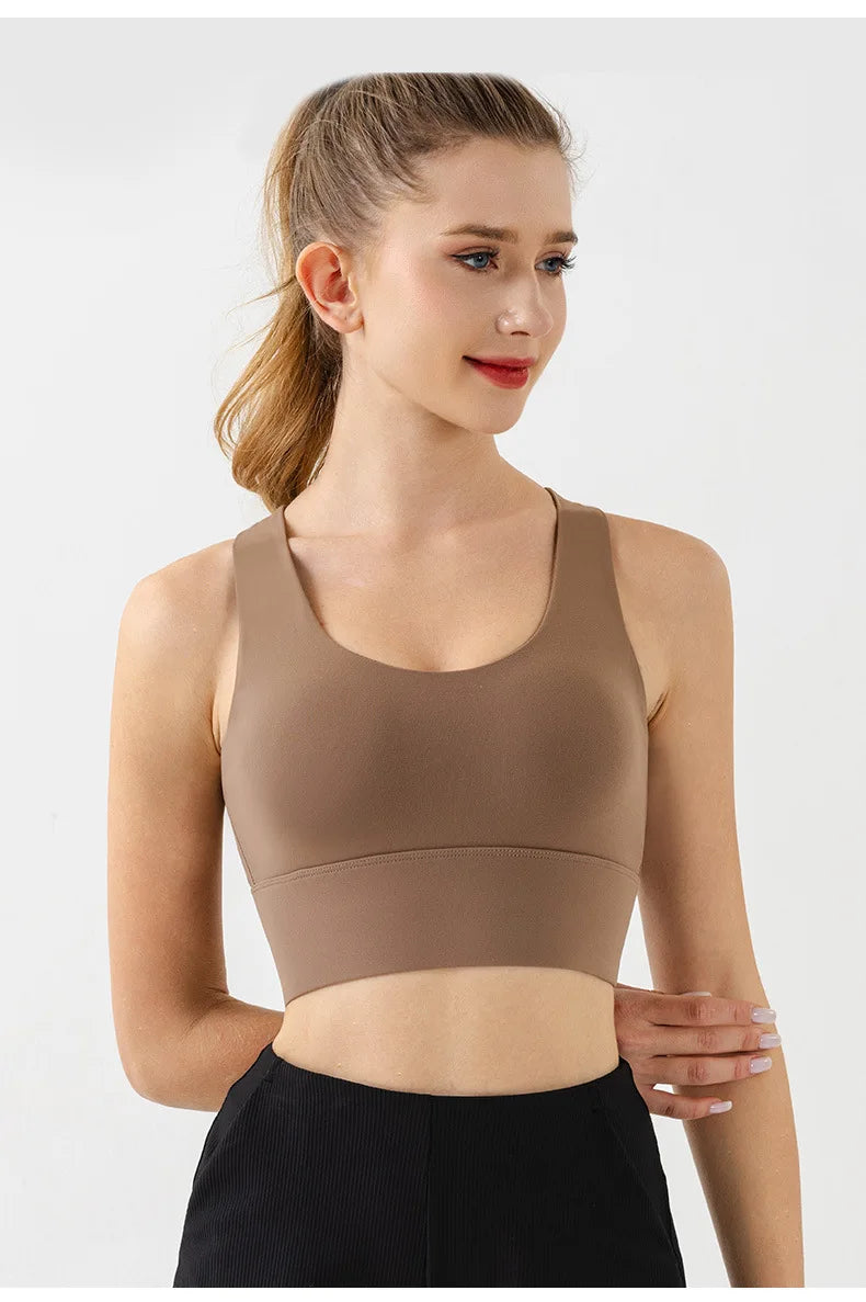 Women’s Sports Bra Gym Comfort Supportive Breathable