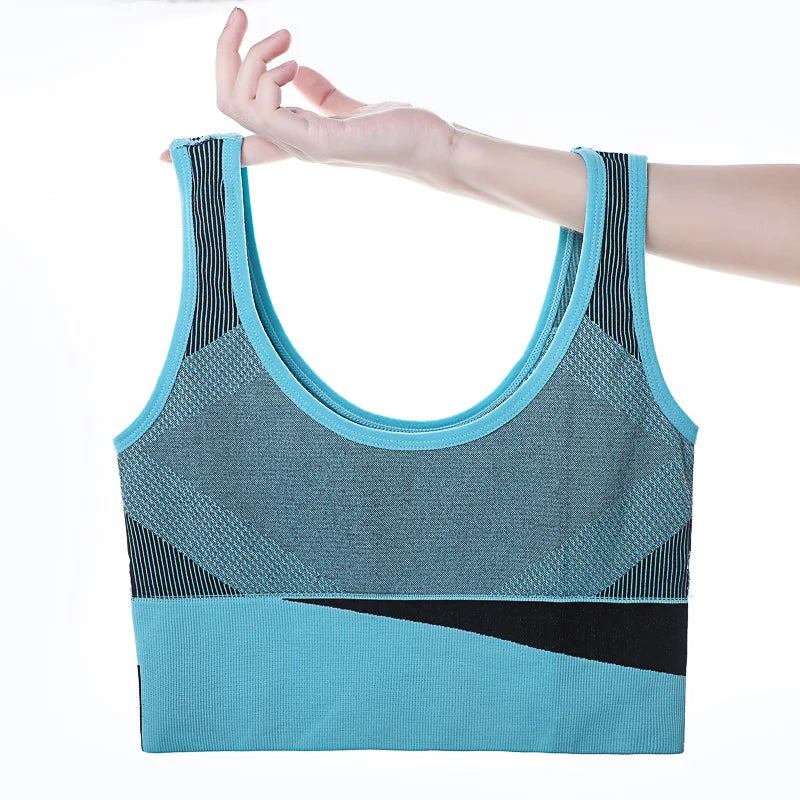 Women’s Sports Bra Push Up Breathable Gym