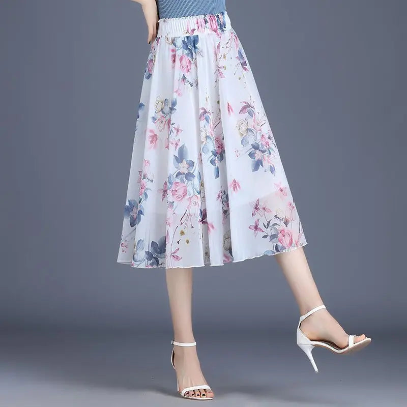 Women’s Skirt Midi Casual Summer