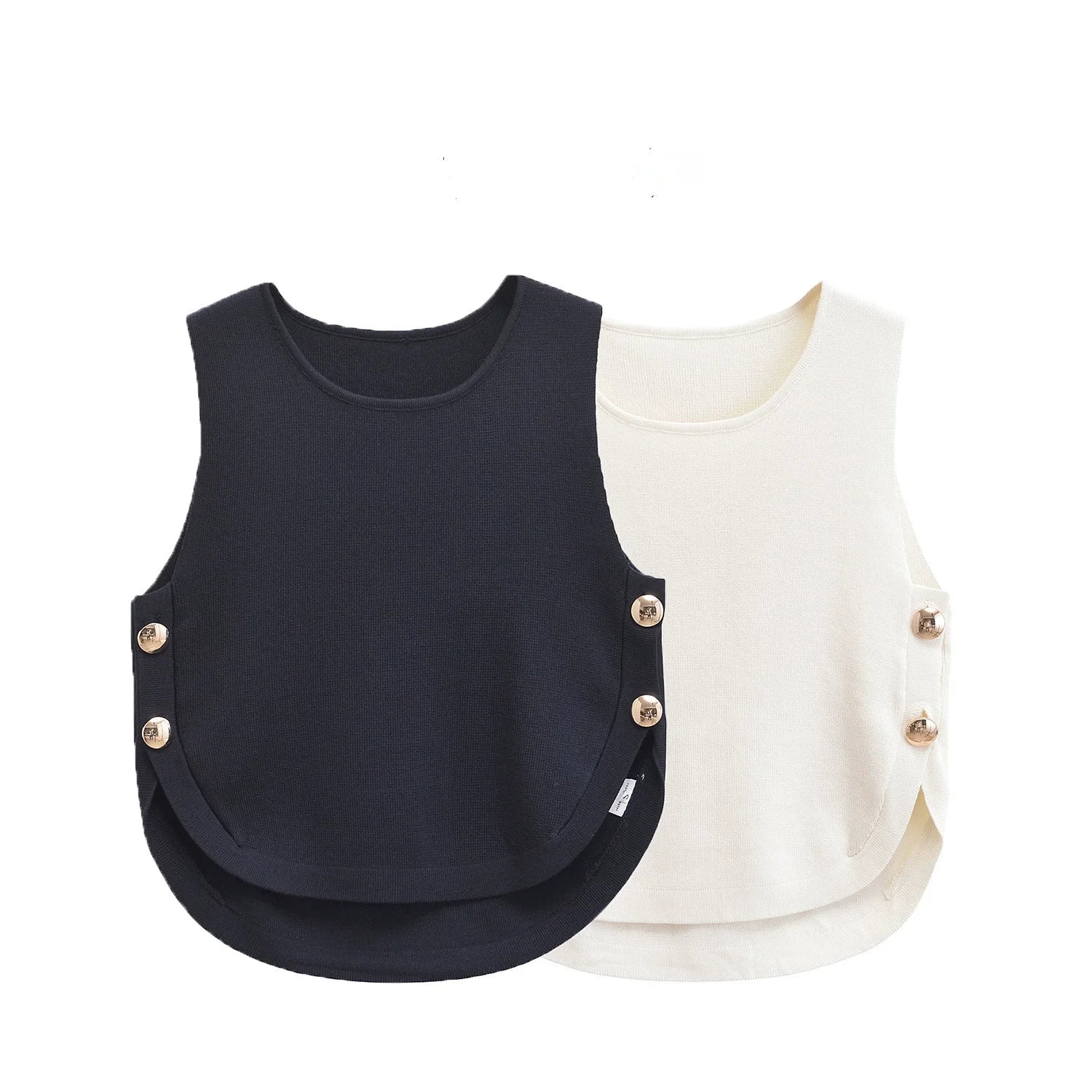 Women’s Top Crop Top Sleeveless Casual