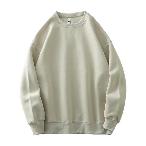 Men’s T-Shirt Long Sleeve Solid Color Cotton Comfort Fit