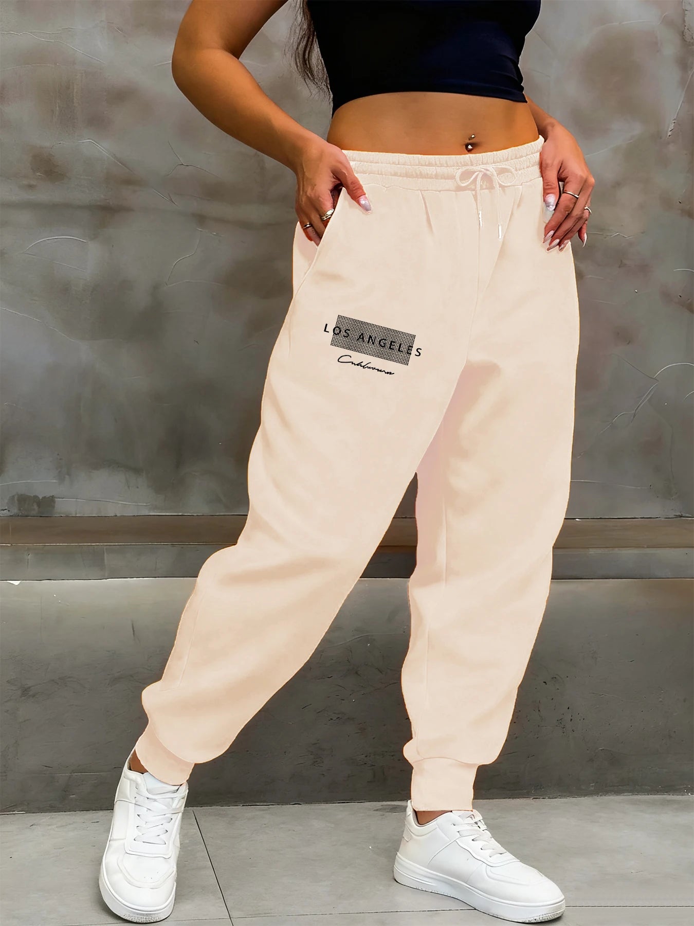 Women’s Leggings Elastic Waist Stretchy Casual Athletic