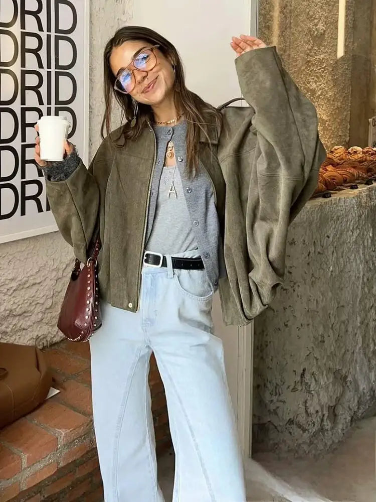 Women’s Jacket Bomber Warm Casual