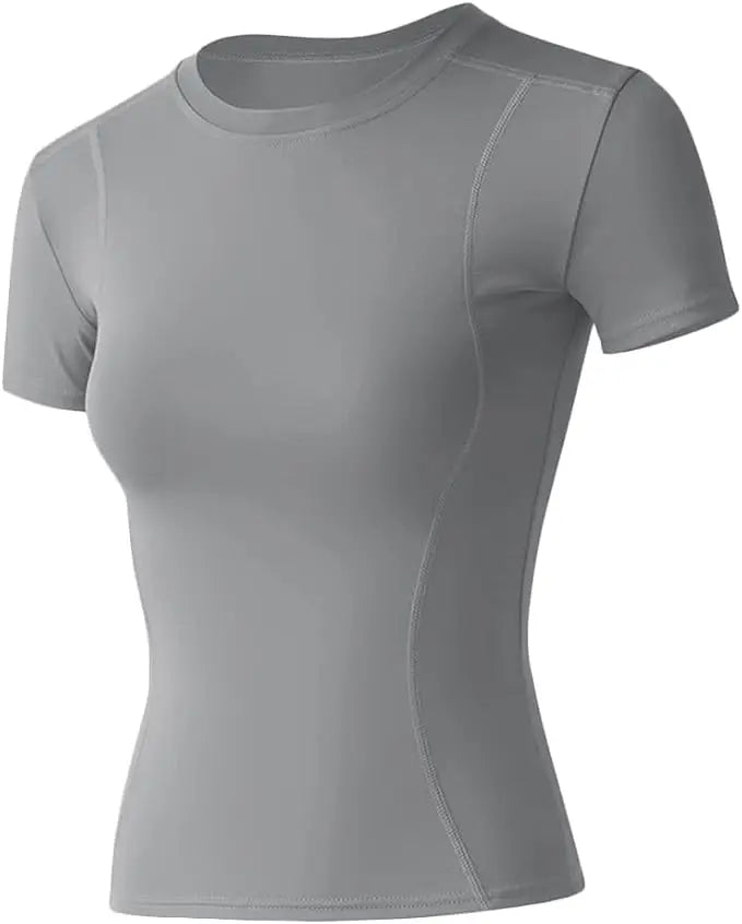 Women’s Gym Top Short Sleeve Athletic Breathable Lightweight