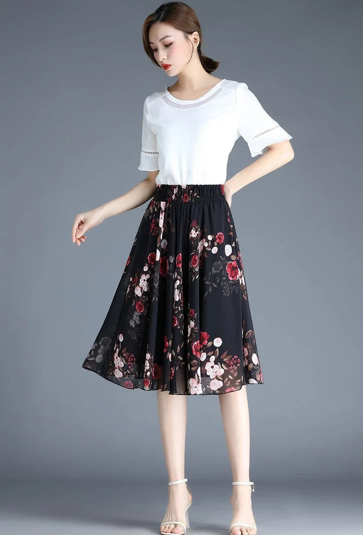 Women’s Skirt Midi Casual Summer