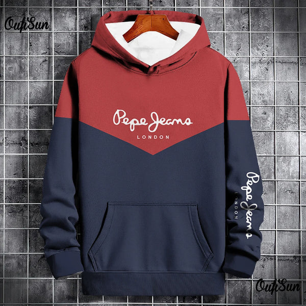 Men’s Hoodie Pullover Warm Casual Graphic