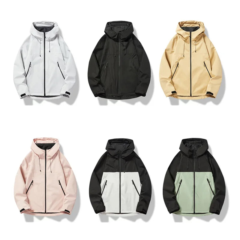 Men’s Jacket Athletic Solid Color Casual Comfort Fit