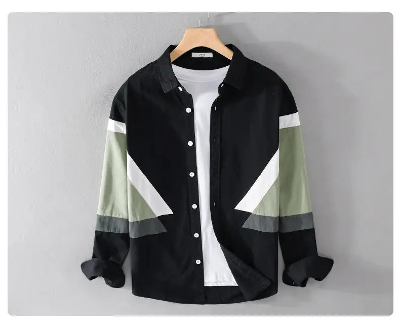 Men’s Shirt Long Sleeve Casual Cotton Comfort Fit