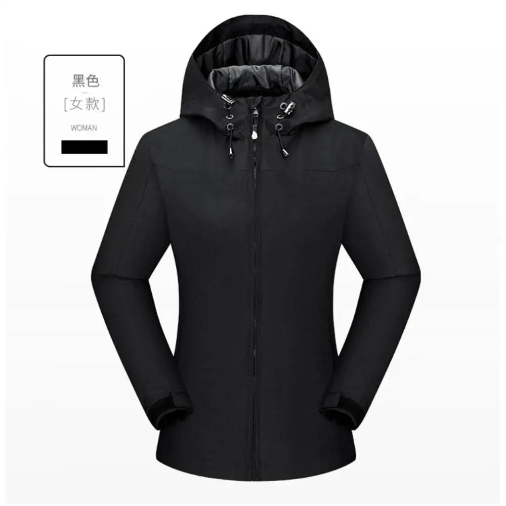 Women’s Jacket Windbreaker Hooded Lightweight Waterproof
