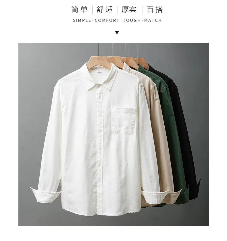 Men’s Shirt Long Sleeve Casual Formal