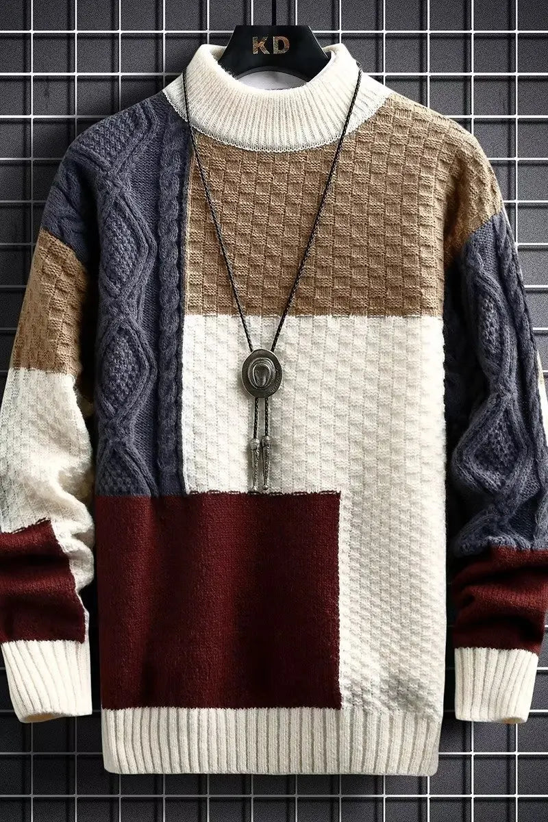 Men’s Sweatshirt Loose Fit Cotton Poly Blend Thick Casual Winter
