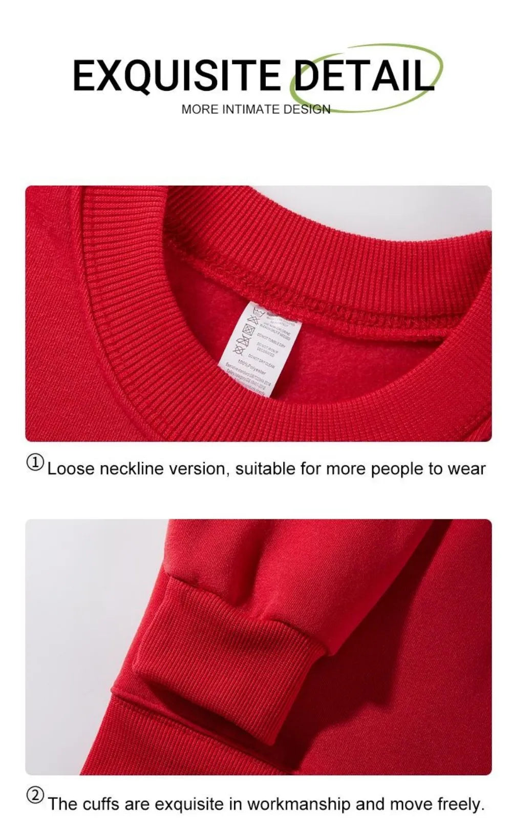 Men’s Sweatshirt Crewneck Fleece Warm Streetwear Graphic Autumn