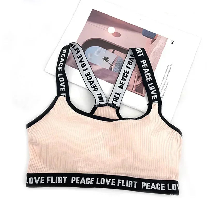 Women’s Sports Bra Push Up Seamless Gym