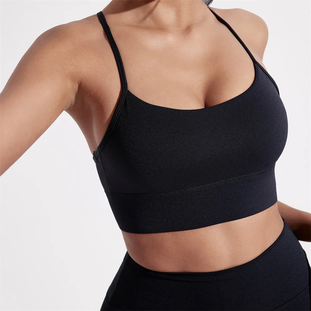 Women’s Sports Bra Gym Comfort Supportive Breathable