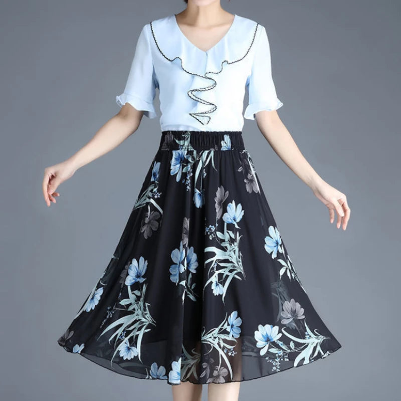 Women’s Skirt Midi Casual Summer