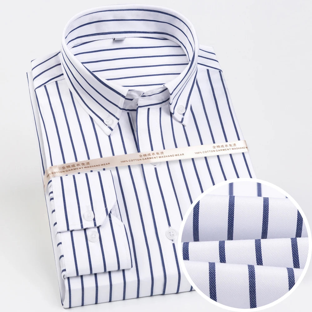Men’s Shirt Long Sleeve Cotton Formal