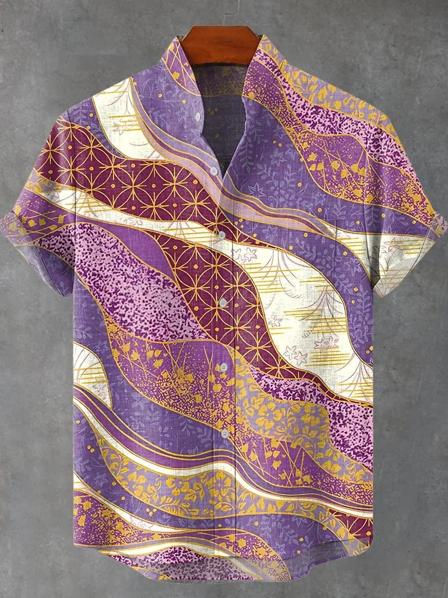Men’s Shirt Casual Printed Cotton Comfort Fit