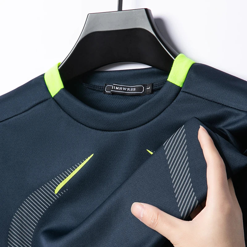 Men’s Polo Shirt Summer Breathable Casual Short Sleeve