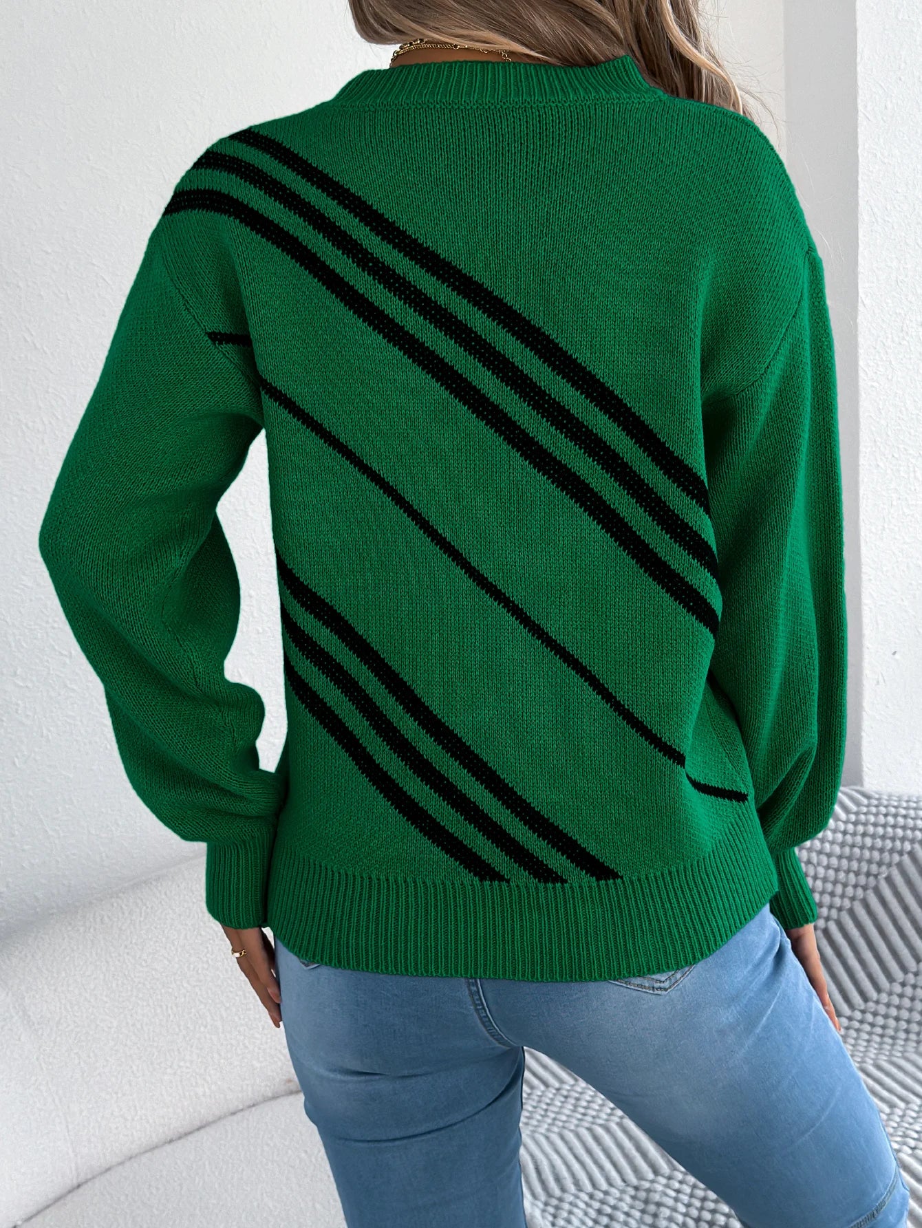Women’s Top Long Sleeve Stretchy Casual