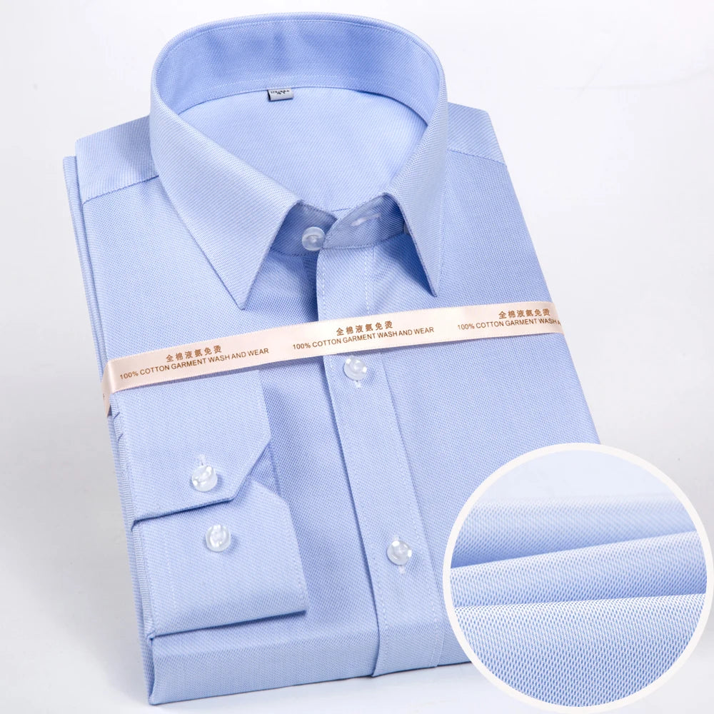 Men’s Shirt Long Sleeve Cotton Casual