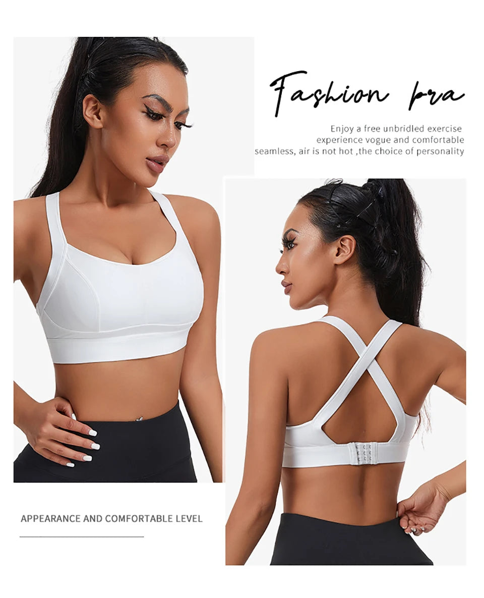 Women’s Sports Bra Padded Gym Comfort Supportive