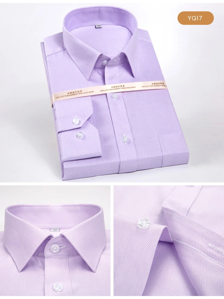 Men’s Shirt Long Sleeve Cotton Casual