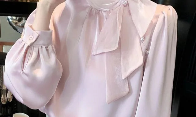 Women’s Top Blouse Long Sleeve Casual Stretchy