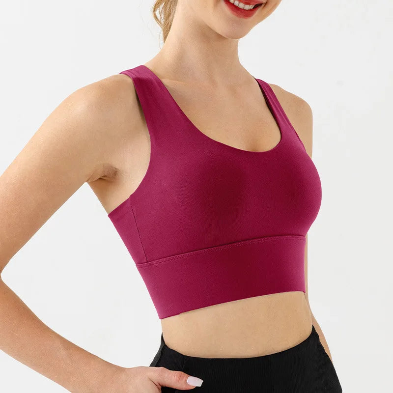 Women’s Sports Bra Gym Comfort Supportive Breathable