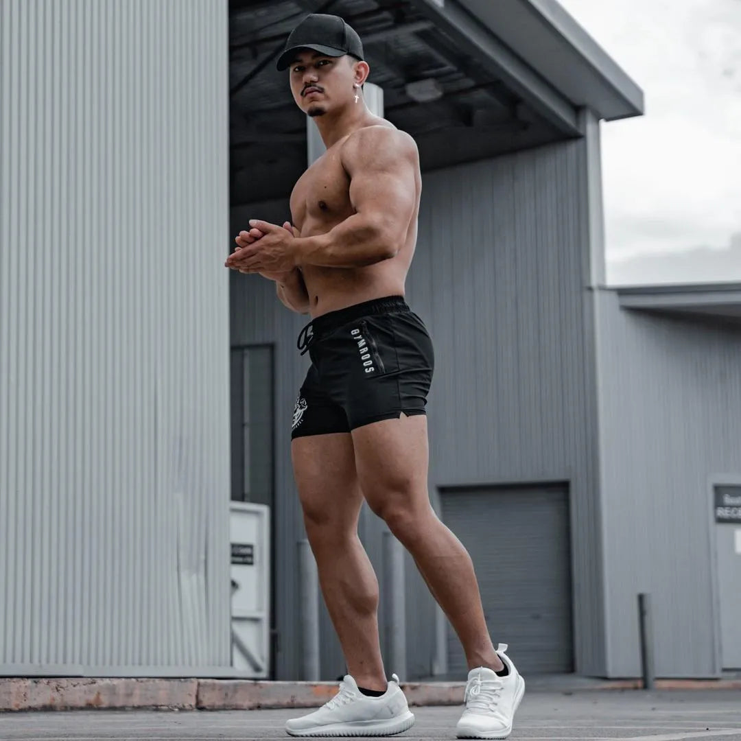 Men’s Shorts Athletic Casual Comfort Fit Cotton