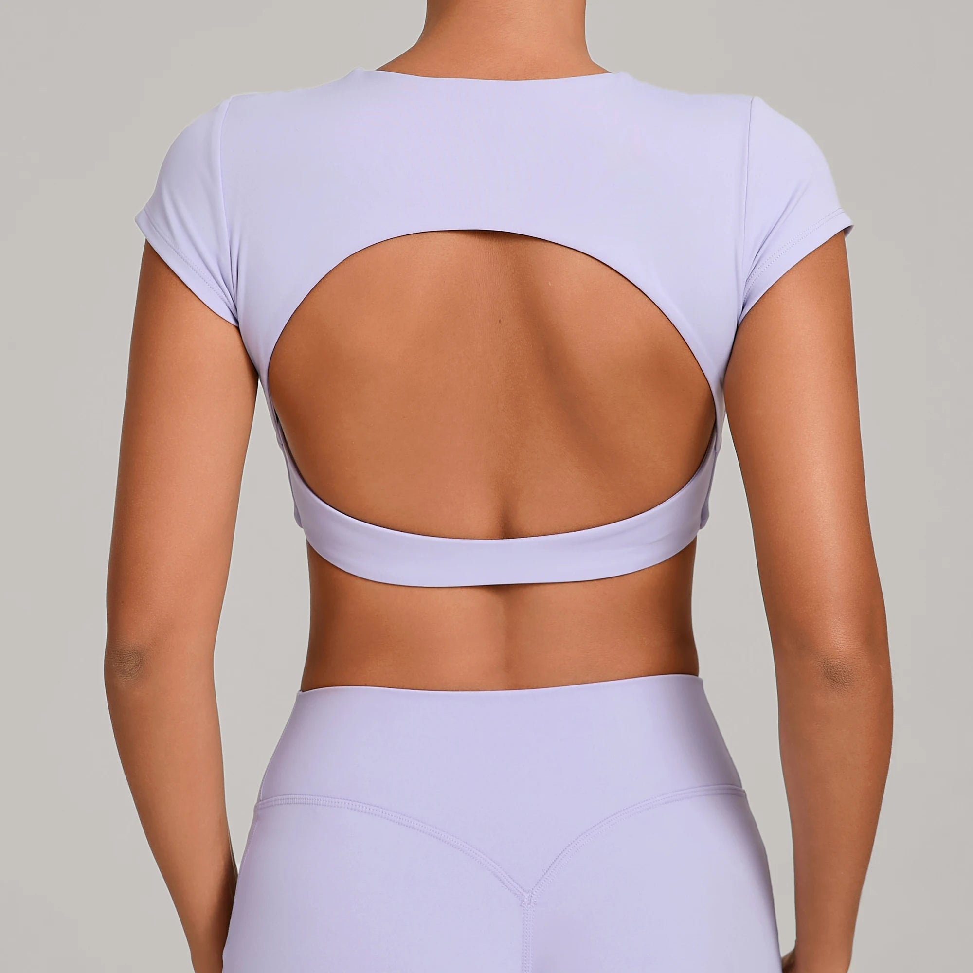 Women’s Gym Top Short Sleeve Breathable Lightweight Athletic