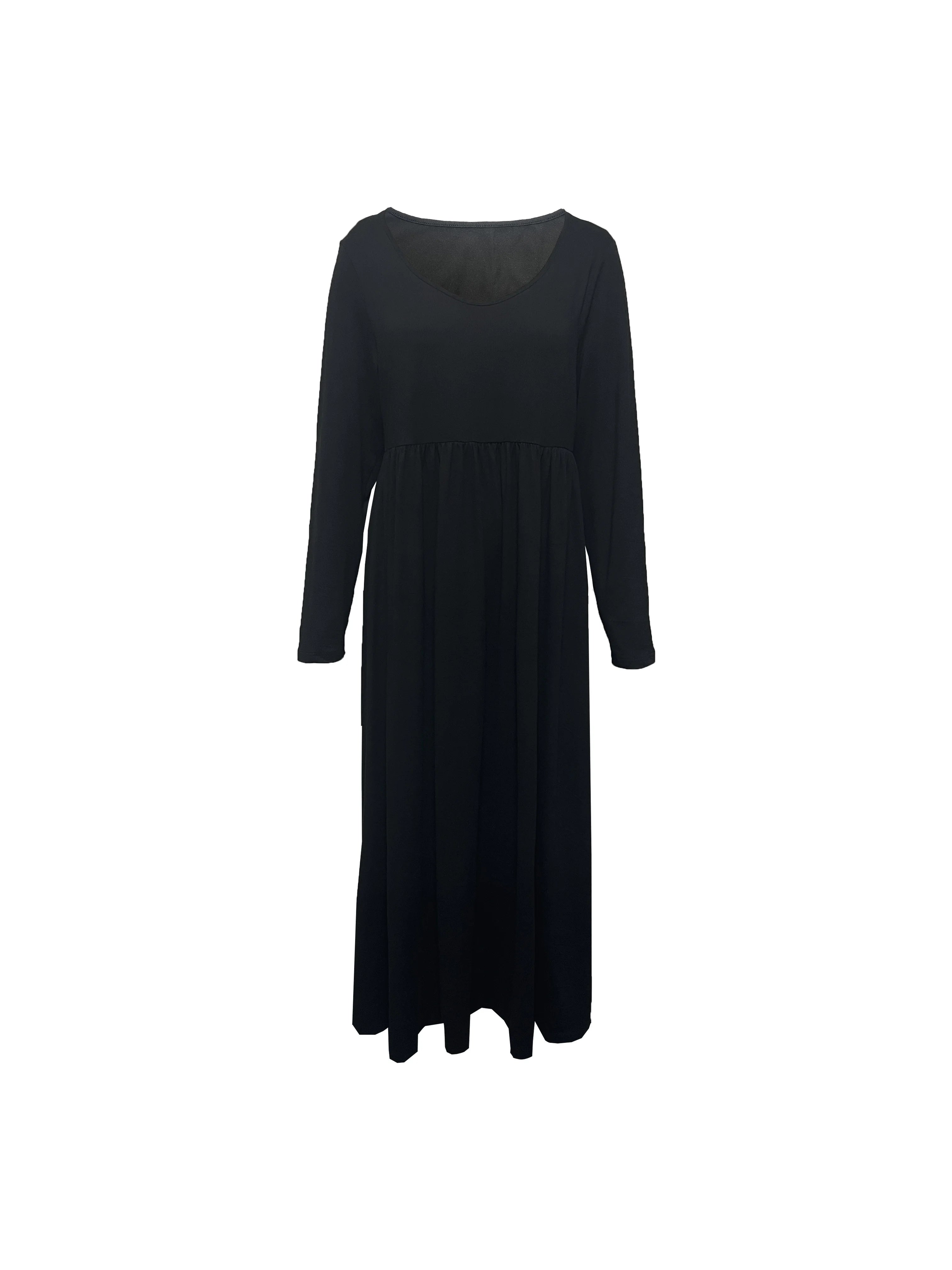 Women’s Dress Long Sleeve Casual Solid Color