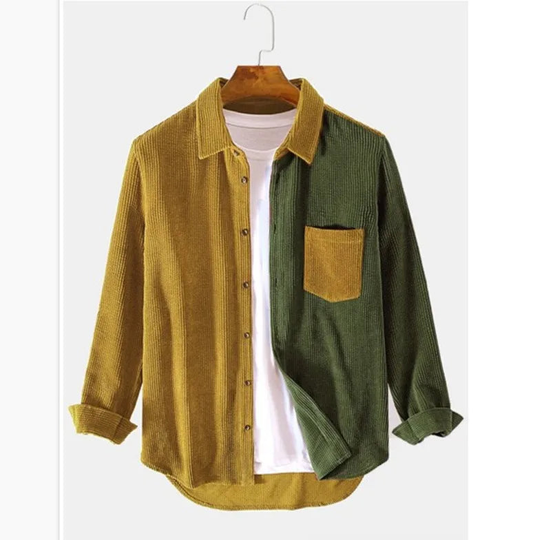 Men’s Shirt Long Sleeve Casual Cotton Comfort Fit