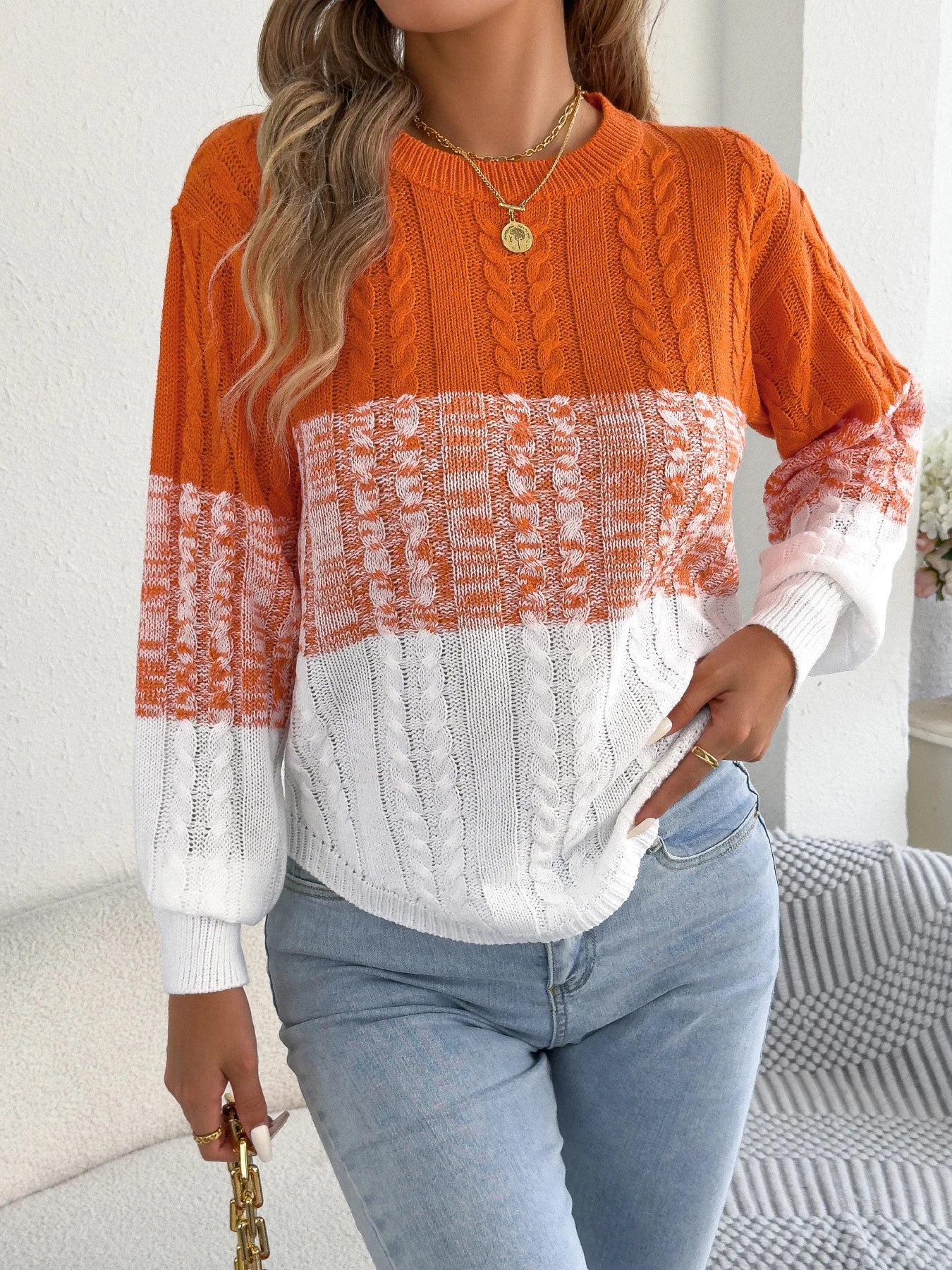 Women’s Top Long Sleeve Casual Stretchy