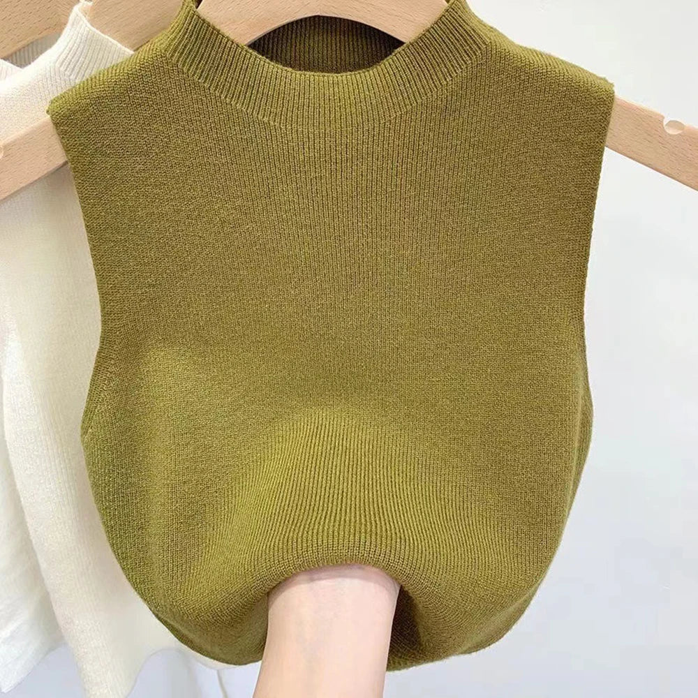 Women’s Top Tank Top Crop Top T-Shirt Sleeveless