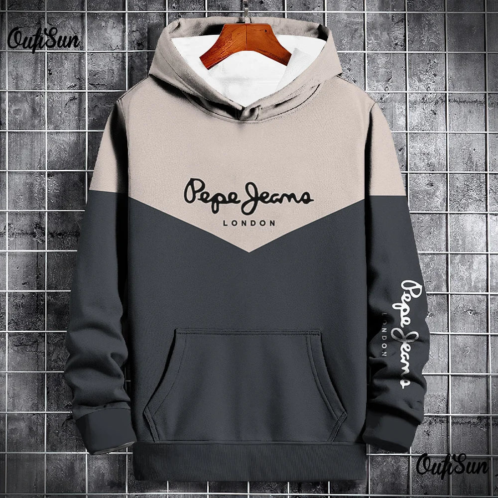 Men’s Hoodie Pullover Warm Casual Graphic
