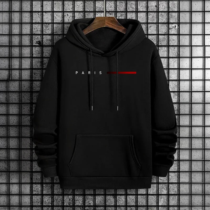 Men’s Hoodie Casual Graphic Warm Kangaroo Pocket
