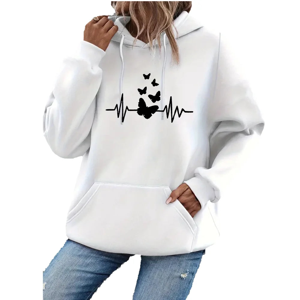Women’s Hoodie Warm Long Sleeve Casual Soft