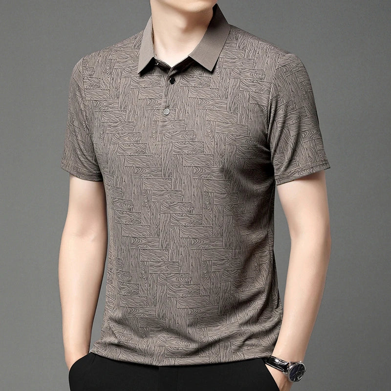 Men’s Polo Shirt Short Sleeve Business Casual Casual Summer Fashion