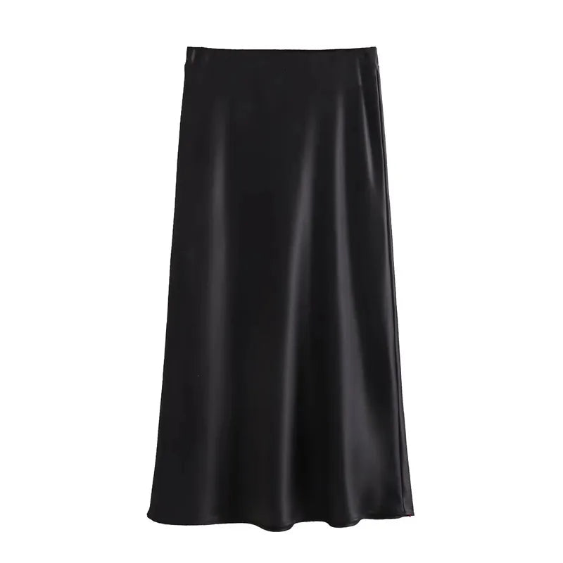 Women’s Skirt Midi High Waist Formal Summer