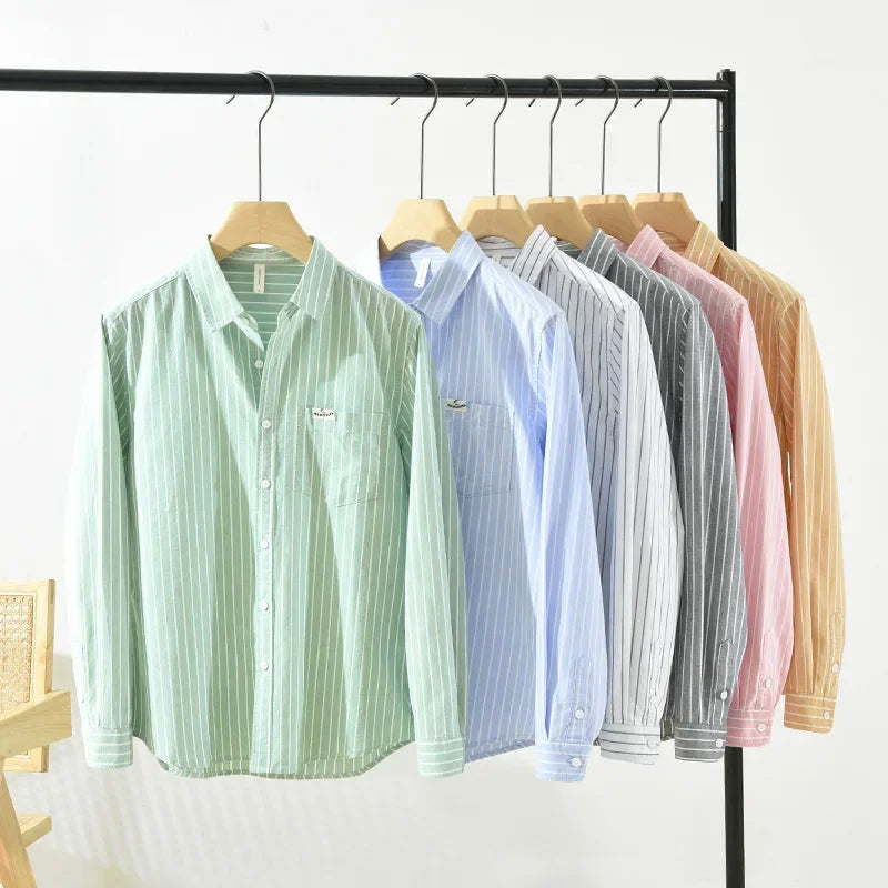 Men’s Shirt Cotton Casual Cotton Comfort Fit
