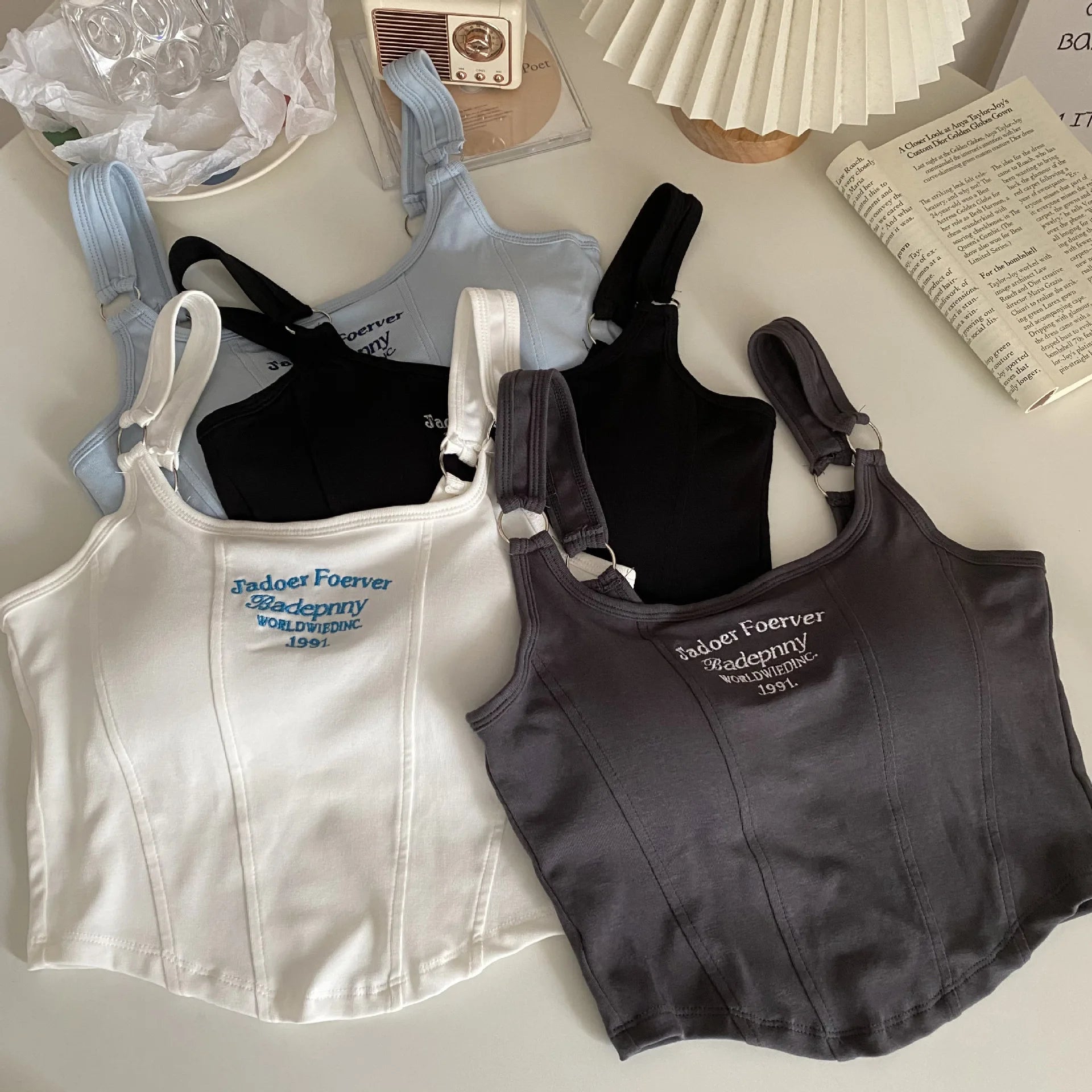 Women’s Top Tank Top Crop Top Casual Summer