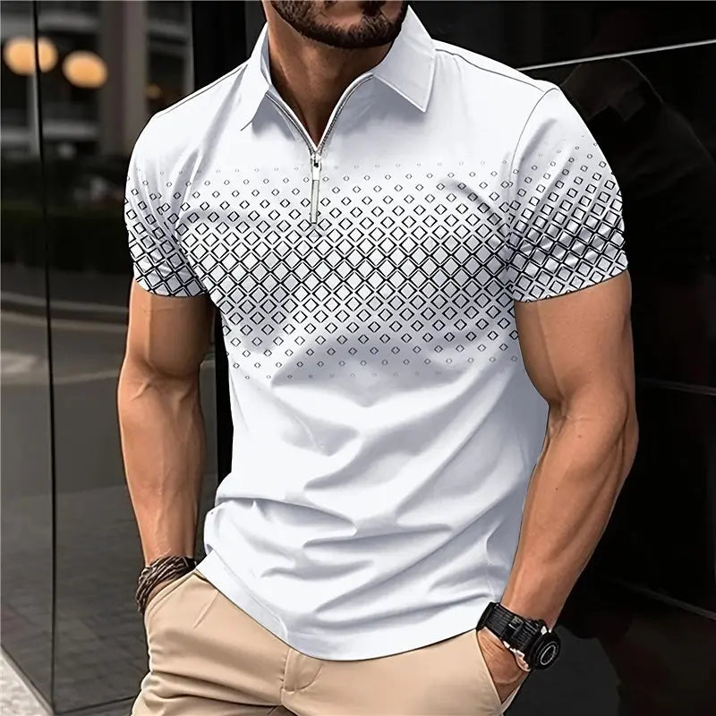 Men’s Polo Shirt Short Sleeve Summer Fashion