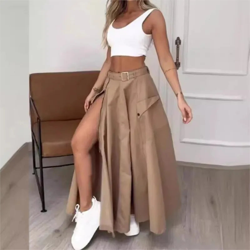 Women’s Skirt High Waist Casual Summer