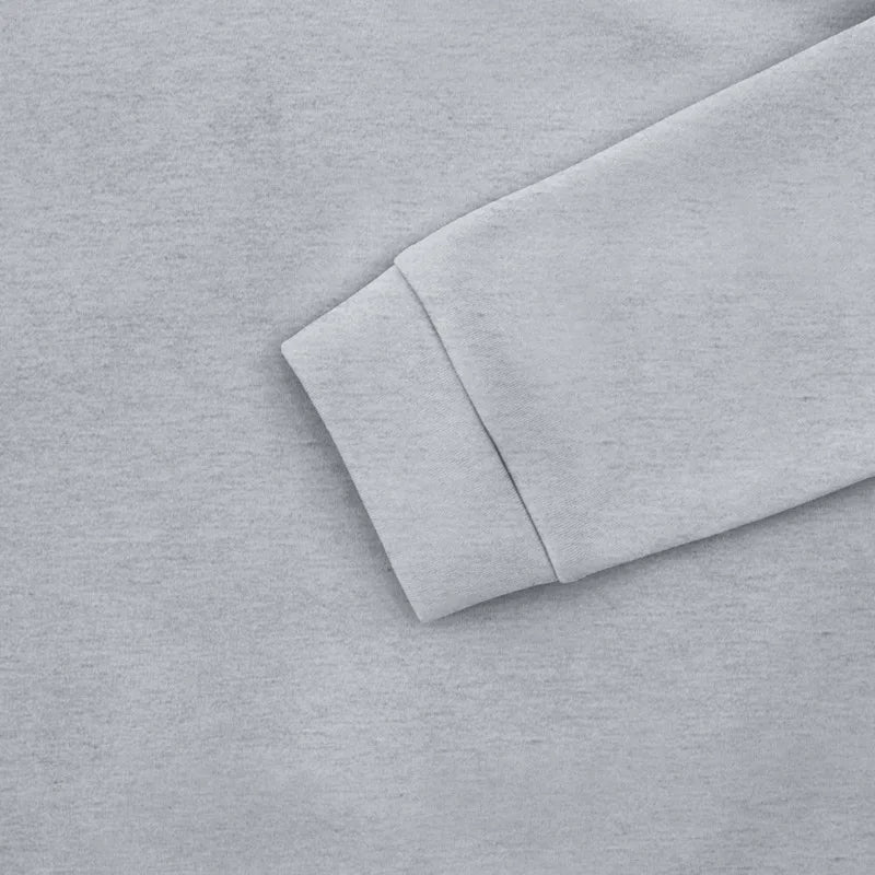 Men’s Sweatshirt Pullover Zip-Up Fleece Long Sleeve Autumn Winter