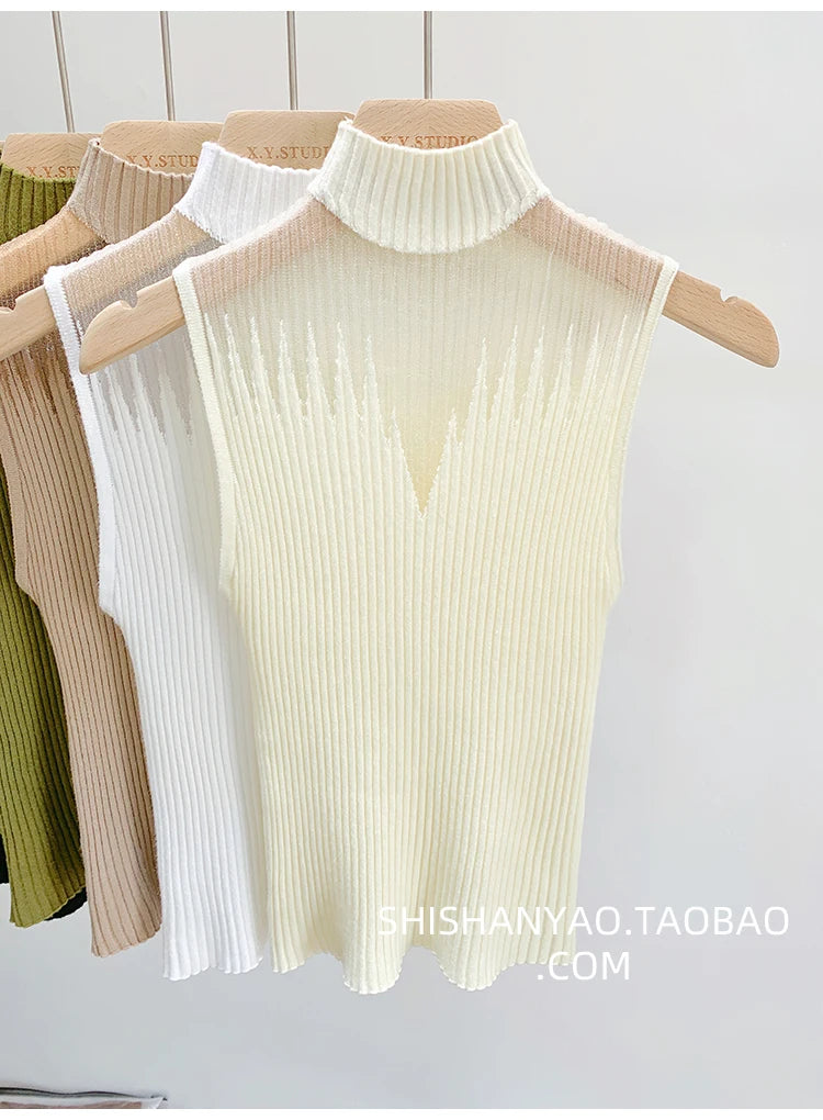 Women’s Top Tank Top Sleeveless Solid Color Casual