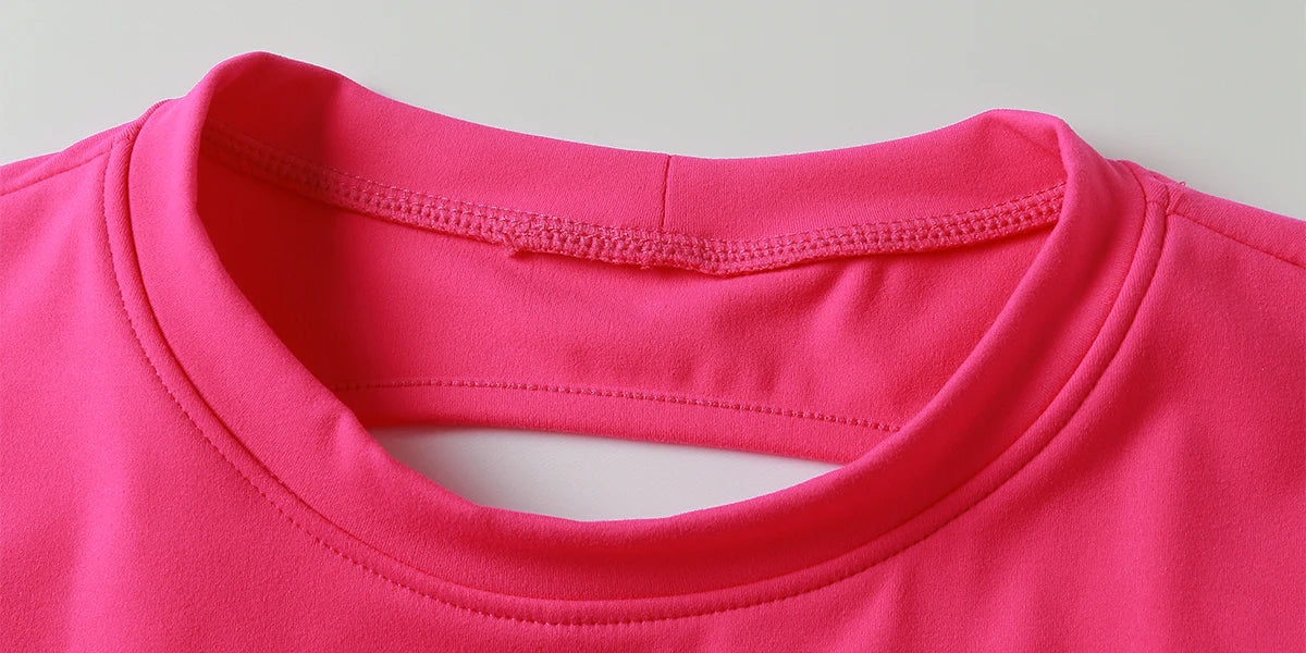 Women’s Gym Top Crop Top Moisture Wicking Athletic