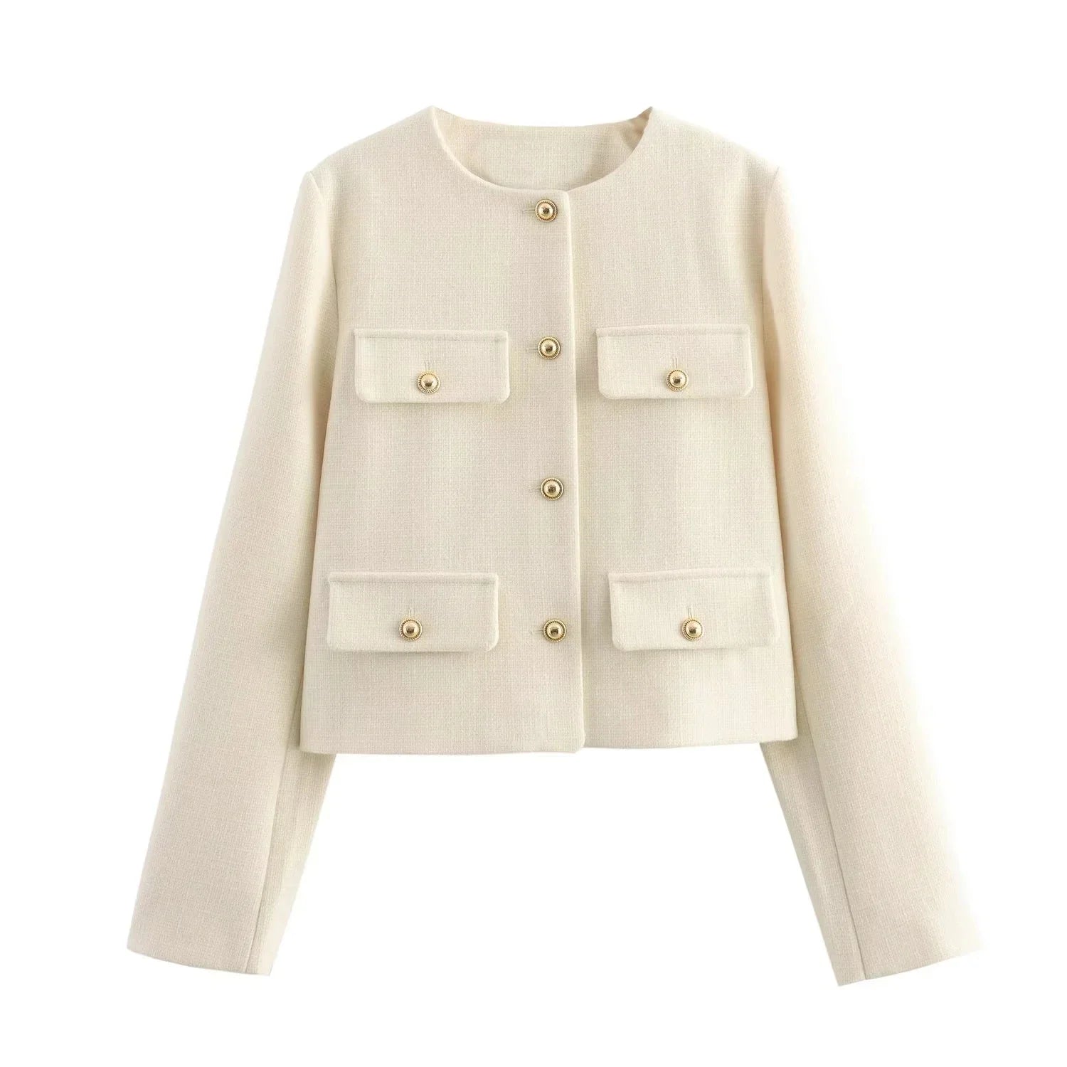 Women’s Jacket Button-Up Casual Lightweight Warm